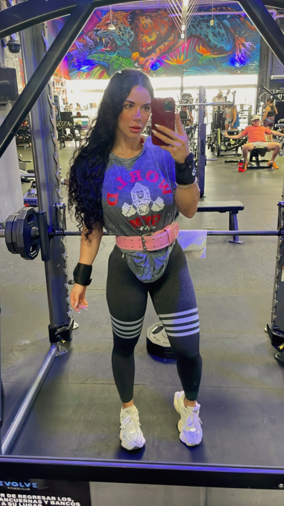 Leggings scrunch bicolor