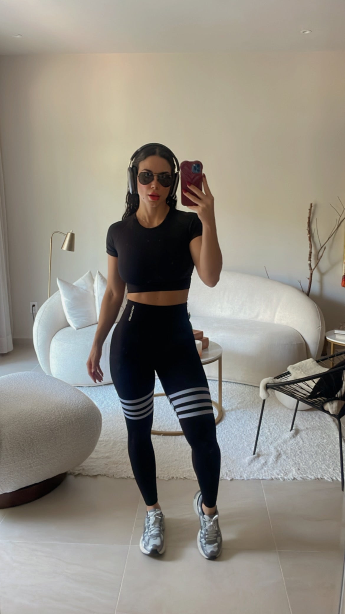 Leggings scrunch bicolor